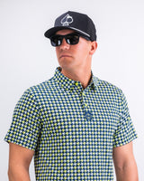 Houndstooth Lime
