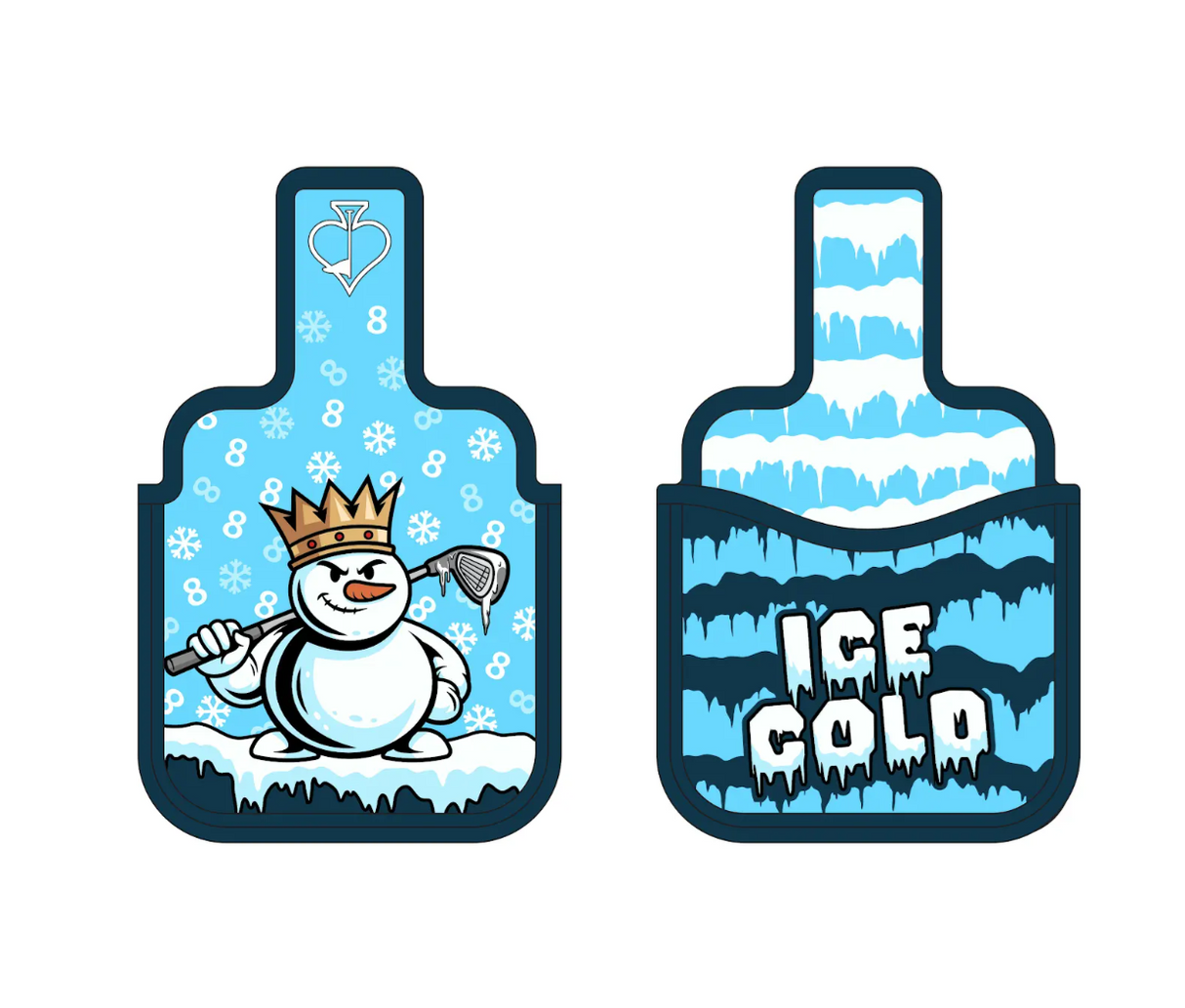 Muñeco de Nieve - Funda para Mazo