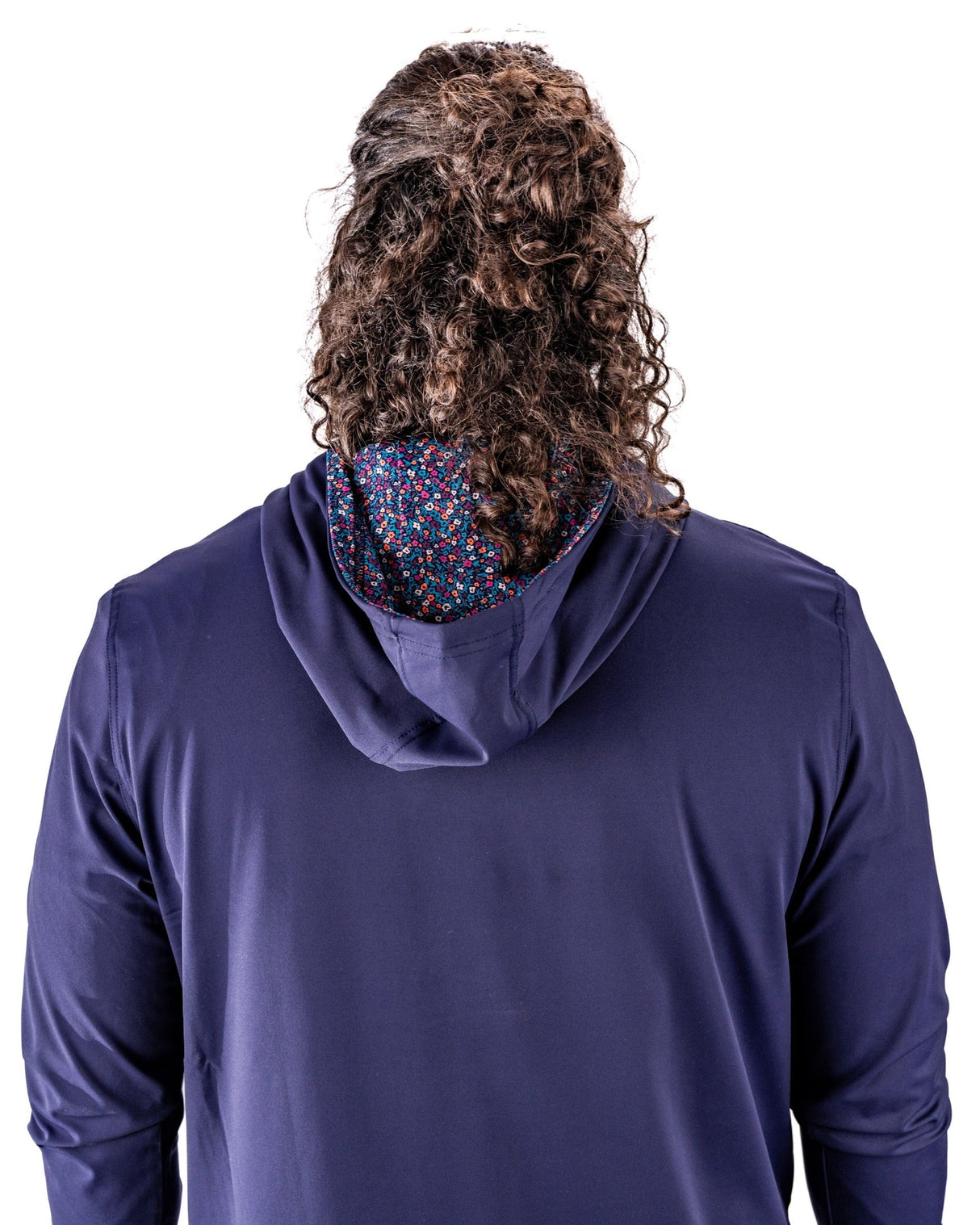 Sudadera con capucha de golf Performance - Lila Floral Power