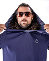 Sudadera con capucha de golf Performance - Lila Floral Power