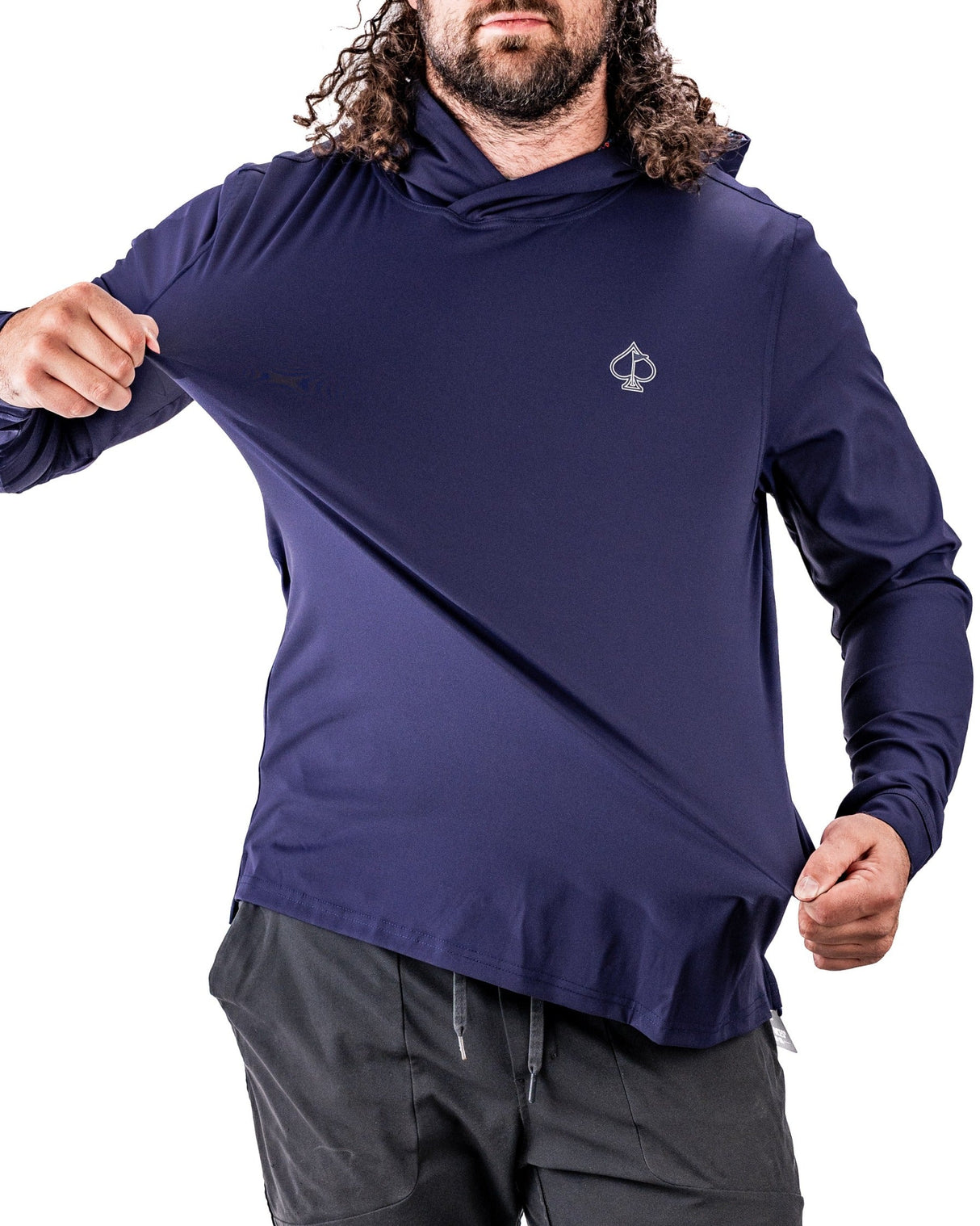 Sudadera con capucha de golf Performance - Lila Floral Power