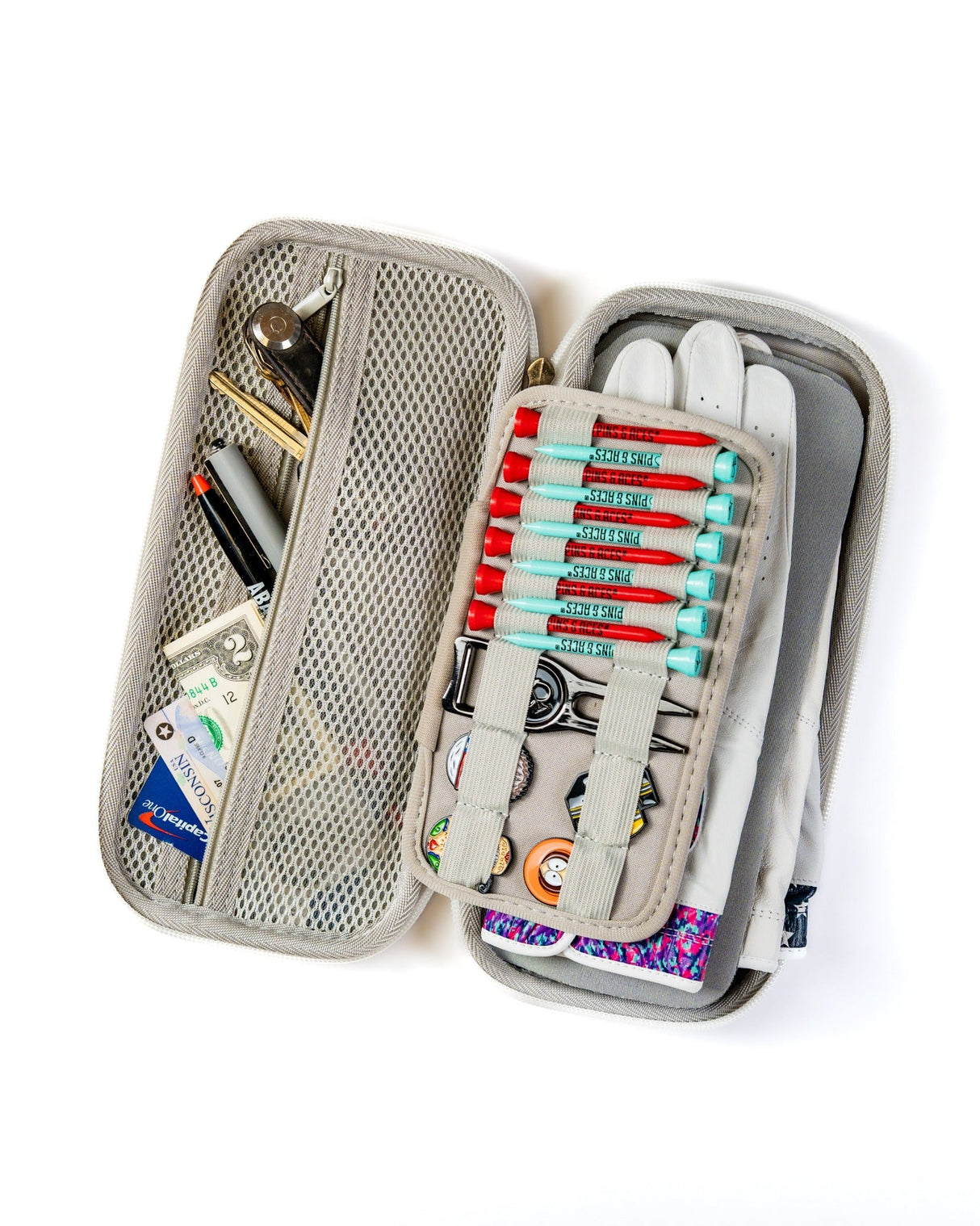 Cesta para guantes y accesorios - Gris
