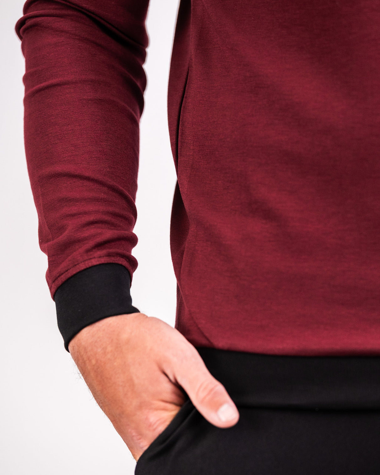 Sudadera Cuello Redondo Player Preferred™ - Merlot