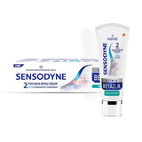Sensodyne Klinik Beyazlık Toothpaste for Sensitive Teeth - Strengthens Enamel, Whitens, 7/24 Sensitivity Protection - 2.54 fl oz