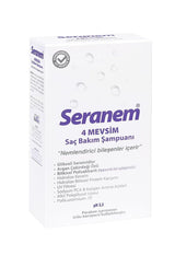 Seranem 4 Season Hair Care Shampoo - 300ml - Versatile, Nourishing, and Gentle for Year-Round Hair Health