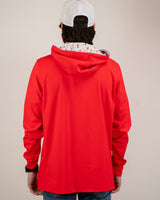 Sudadera con Capucha de Golf de Alto Rendimiento - Rojo Coca-Cola