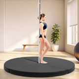 Colchoneta de seguridad para Pole Dance redonda portátil de yoga con espuma EPE