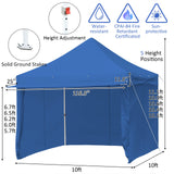 10 x 10 Feet Pop