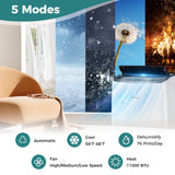 12000 BTU Portable Air Conditioner with Heat and Smart WiFi