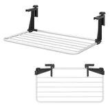 Tendedero de ropa y toallas portátil de aluminio