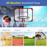 Soporte de canasta de baloncesto con altura ajustable de 1,5 a 2,1 metros