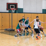 Aro de Baloncesto Portátil con Altura Ajustable de 2.3 a 3 Metros