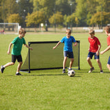 Red de fútbol portátil POP Up para niños pequeños con marco de metal