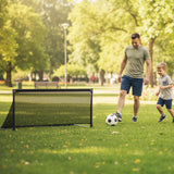 Red de fútbol portátil POP Up para niños pequeños con marco de metal