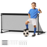 Red de fútbol portátil POP Up para niños pequeños con marco de metal