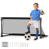 Red de fútbol portátil POP Up para niños pequeños con marco de metal