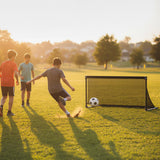 Red de fútbol portátil POP Up para niños pequeños con marco de metal