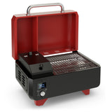 Outdoor Portable Tabletop Pellet Grill and Smoker with Digital Control System for BBQ