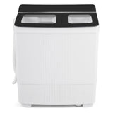 Lavadora portátil con combo de lavadora de 12 libras y centrifugadora de 8 libras para apartamentos