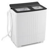 Lavadora portátil con combo de lavadora de 12 libras y centrifugadora de 8 libras para apartamentos