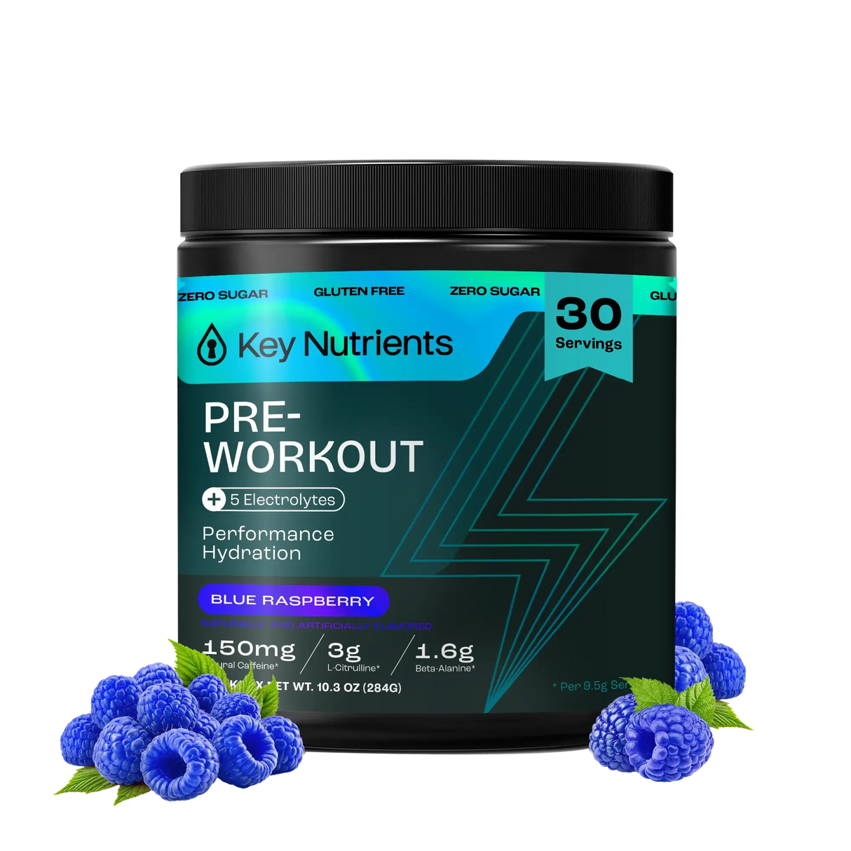 Polvo preentrenamiento con electrolitos