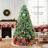 Árbol de Navidad Artificial de Tinsel con Luces Incorporadas para el Hogar, Oficina, Fiesta, Decoración de Temporada Festiva