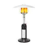 Calefactor de patio de pie portátil de mesa de propano de 11 000 BTU