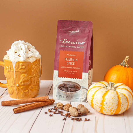 Café de Achicoria Herbal con Especias de Calabaza