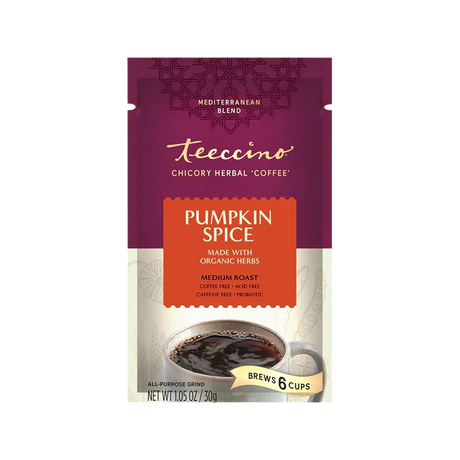 Café de Achicoria Herbal con Especias de Calabaza