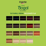 Palette Natural Colors Permanent Black Hair Dye 1-0 - Achieve Natural-Looking, Long-Lasting, Rich Black Hair Color with Natural Ingredients