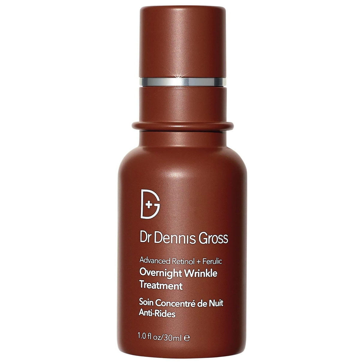 Advanced Retinol + Ferulic Overnight Wrinkle Treatment - Anti-Aging Skincare, Vegan & Gluten-Free