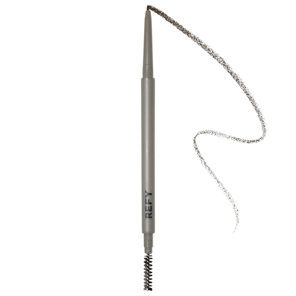 REFY Brow Pencil - Ultra-Fine Tip for Precise Definition & Natural 3D Eyebrow Shaping - Long Lasting, Cruelty & Paraben-Free
