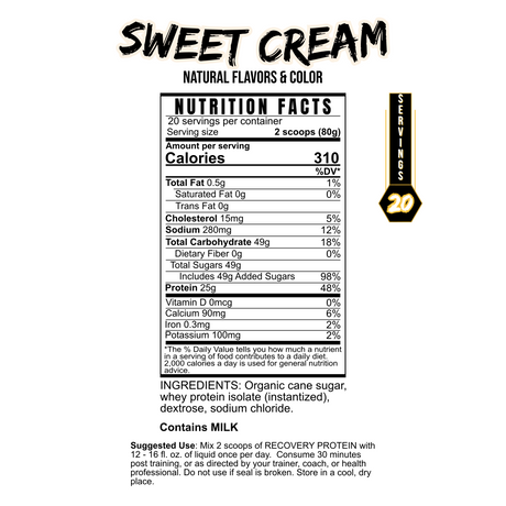 RECOVERY PROTEIN (NEW)