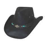 Bullhide Royston - Sombrero de vaquera de cuero