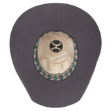 Resistol HOOey Silver Smoke - Sombrero vaquero de fieltro de lana (3X)
