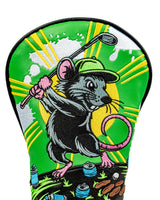 Rata de campo de golf - Protector de madera