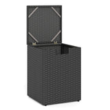 Rattan Propane Tank Cover Patio Hideaway Tank Side Table