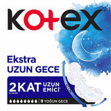 Kotex Ultra Ekstra Uzun Gece Hijyenik Ped - Comfortable, Reliable Menstrual Protection