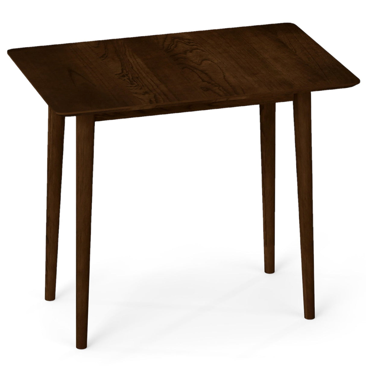 Mesa de comedor rectangular de madera para 2-4 personas, mesa de cocina rústica de madera maciza de 34 pulgadas