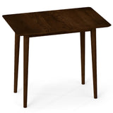 Mesa de comedor rectangular de madera para 2-4 personas, mesa de cocina rústica de madera maciza de 34 pulgadas