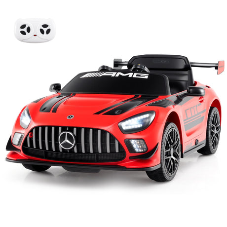 Coche Eléctrico para Niños Mercedes-AMG GT3 con Licencia y Velocidad Ajustable de 12V