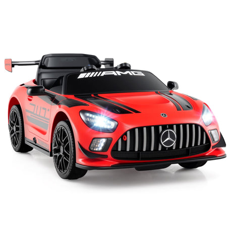 Coche Eléctrico para Niños Mercedes-AMG GT3 con Licencia y Velocidad Ajustable de 12V
