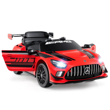 Coche Eléctrico para Niños Mercedes-AMG GT3 con Licencia y Velocidad Ajustable de 12V