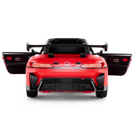 Coche Eléctrico para Niños Mercedes-AMG GT3 con Licencia y Velocidad Ajustable de 12V