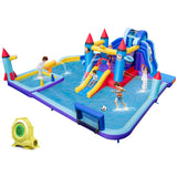 Parque Acuático Hinchable Temático Cohete con Soplador de 950W