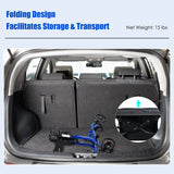 Andador Plegable de Aluminio con Ruedas de 8 Pulgadas y Asiento