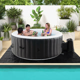 70/80 Inches Round SPA Pool Hottub with 110/130 Air Jets Electric Heater Pump