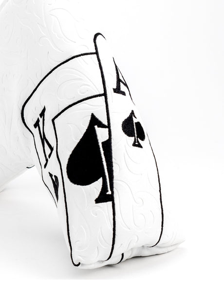 White Out As de Picas - Funda para Putter Tipo Blade