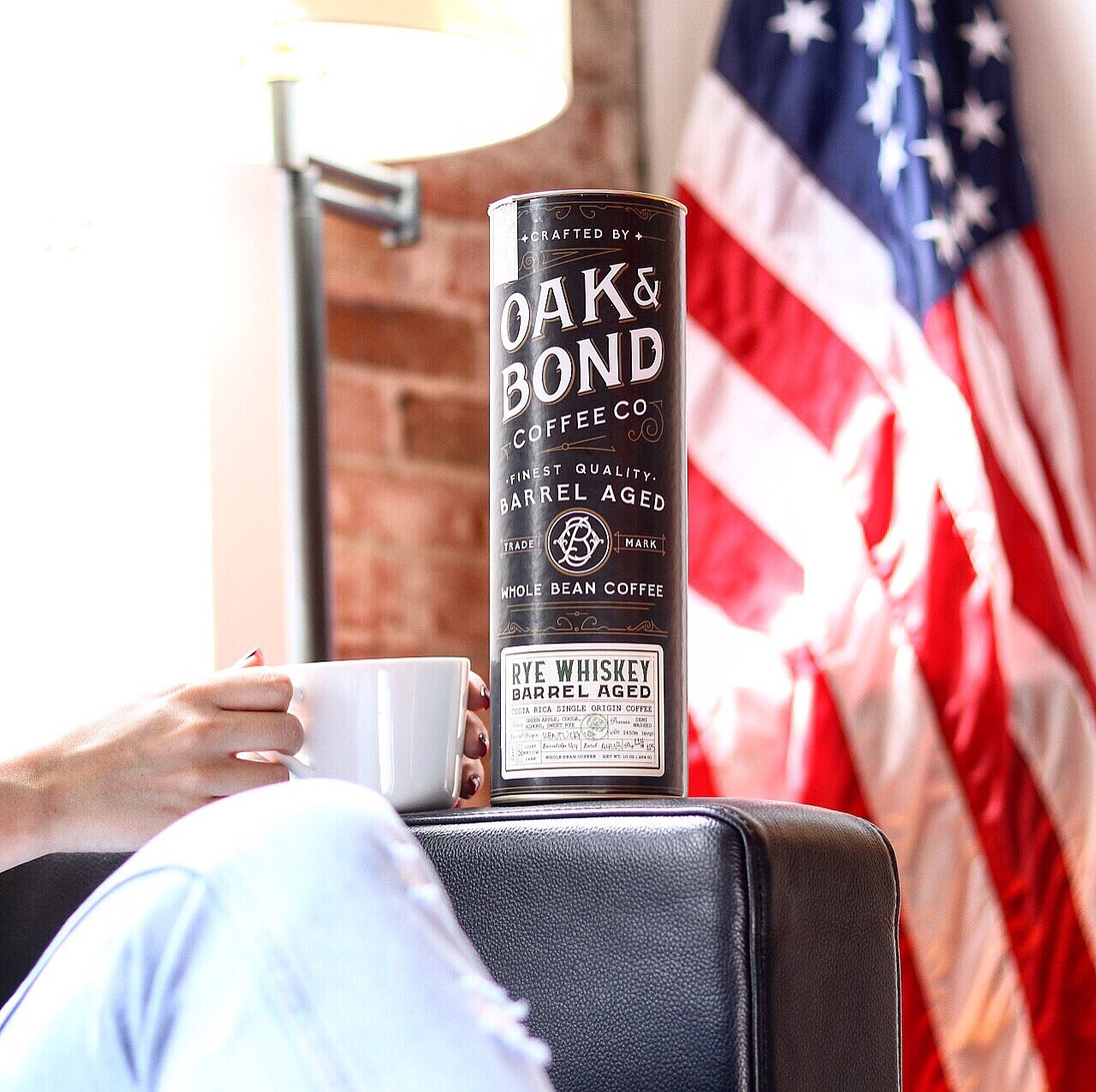 Rye Whiskey Barrel Aged Coffee