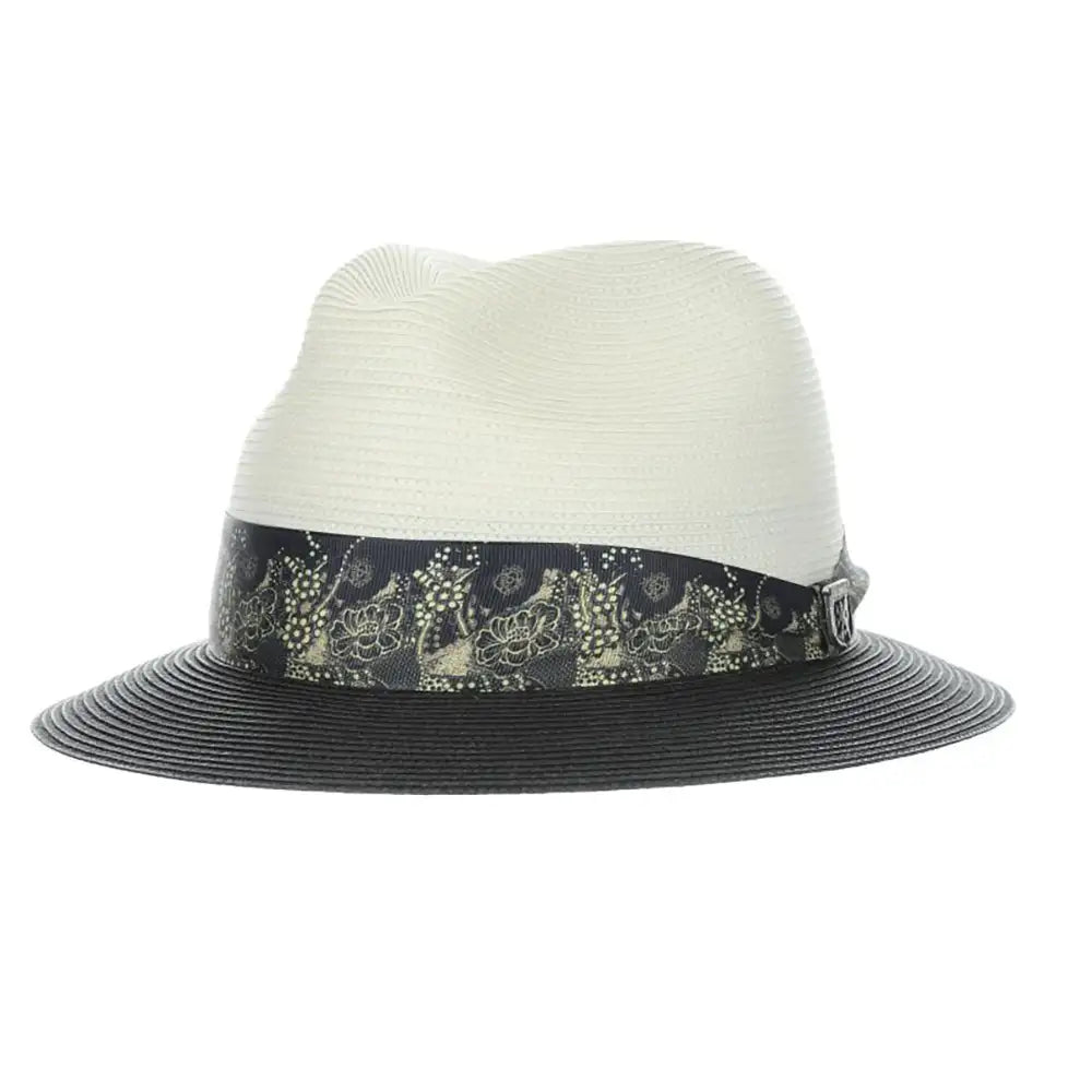 Stacy Adams Haring - Sombrero Fedora de Paja